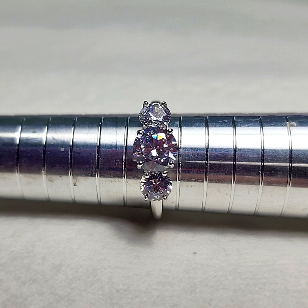 Bella Luce 3 stone cz ring